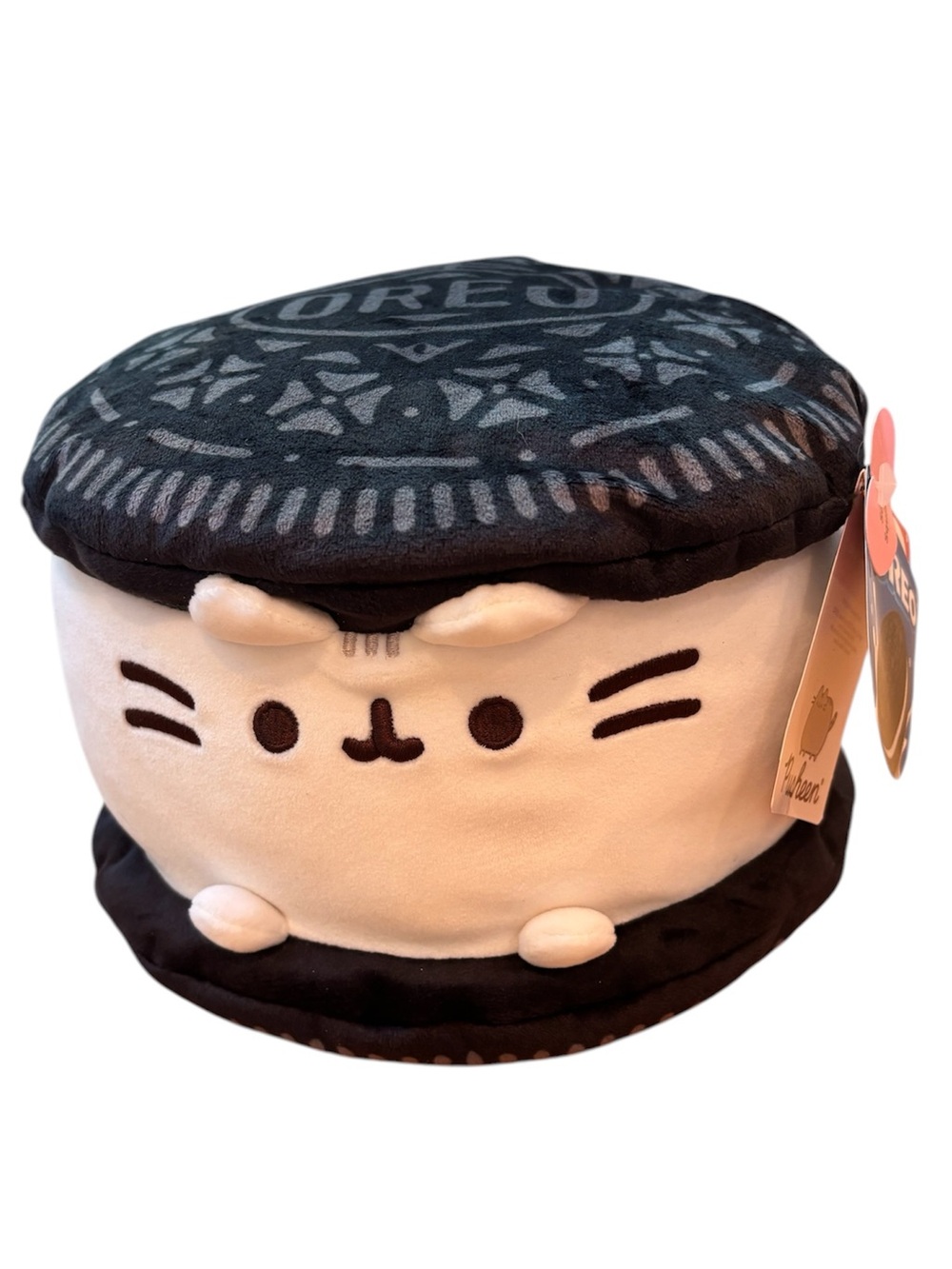 GUND Pusheen Oreo Plush Squishy Soft 9” NWT